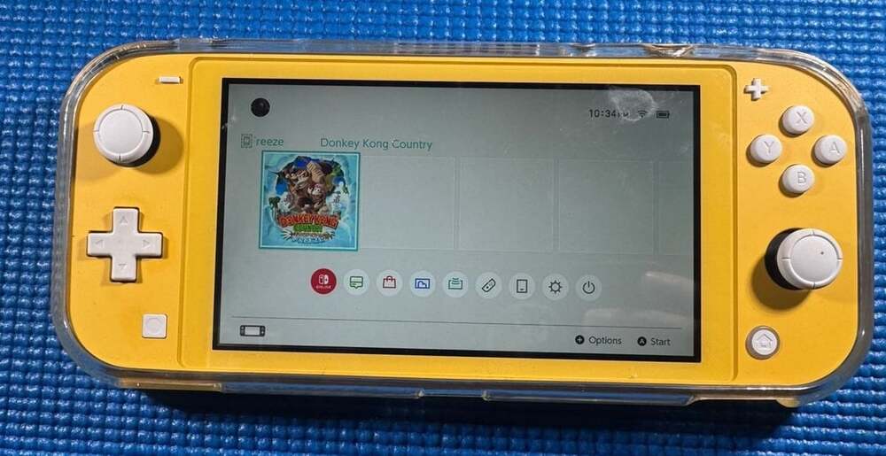 Nintendo Switch Lite Handheld Console Yellow